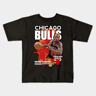 Dennis Rodman Graphic Tee Kids T-Shirt